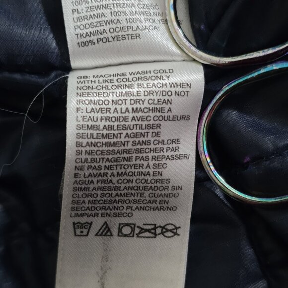 North Face Quilted Overshirt Mens S Plaid Shacket Outdoor Preppy Upcycle FLAW - Picture 10 of 16